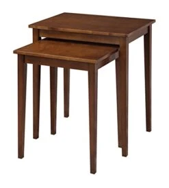 Convenience Concepts American Heritage Nesting End Tables, Espresso