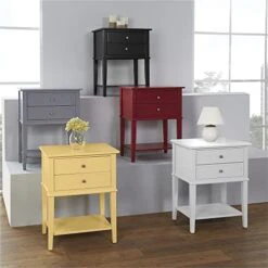 Ameriwood Home Franklin Accent Table 2 Drawers, Black 17 Ameriwood Home Franklin Accent Table 2 Drawers, Black -Best Furniture Store 417eBRlWrRL