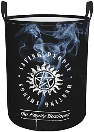 Large Laundry Hamper Collapsible Laundry Baskets Supernatural Saving People Hunting Things (3) Dirty Clothes Hamper Waterproof Foldable Storage Bin For Toy Organizer Nursery 7 Large Laundry Hamper Collapsible Laundry Baskets Supernatural Saving People Hunting Things (3) Dirty Clothes Hamper Waterproof Foldable Storage Bin For Toy Organizer Nursery - Image 7