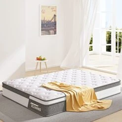 Queen Size Mattress, 10 Inch Memory Foam Mattress Bed In A Box, Hybrid Mattress Queen Size For Pressure Relief & Supportive, CertiPUR-US, 100 Nights Trial -Best Furniture Store 417wIrc88xL