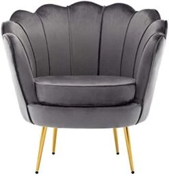 DAGONHIL Pink Velvet Accent Chair For Living Room, Lounge Chair For Bedroom With Gold Metal Legs, Vanity Chair For Makeup Room, Dusty Pink 11 DAGONHIL Pink Velvet Accent Chair For Living Room, Lounge Chair For Bedroom With Gold Metal Legs, Vanity Chair For Makeup Room, Dusty Pink -Best Furniture Store 418fMZNqxFL. AC