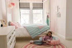 Soft Landing| Everyday Escapes| Posh Pouf | Woodland -Best Furniture Store 418gzkBSnQL