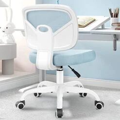Primy Kids Desk Chair, Pink Study Chair For Boys Girls With Height Adjustable, Swivel Mesh Task Student Chairs For 4-12, Growing Teen Office Chair For Home/School/Office(Light Blue) -Best Furniture Store 419c2Wjb7HL