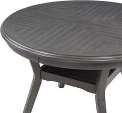 New Classic Furniture Amy 5-Piece Dining Table Set, Gray 8 New Classic Furniture Amy 5-Piece Dining Table Set, Gray -Best Furniture Store 419eHJ1PSzL