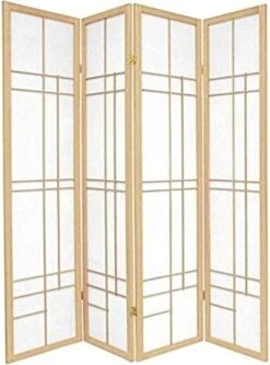 Al Furniture 6 Ft. Tall Eudes Shoji Screen - Natural - 3 Panels 24 Al Furniture 6 Ft. Tall Eudes Shoji Screen - Natural - 3 Panels -Best Furniture Store 41ASTic3ZrL. AC