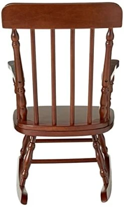 Gift Mark Children's Spindle Rocking Chair, Cherry 12 Gift Mark Children's Spindle Rocking Chair, Cherry -Best Furniture Store 41BL8aT0f7S