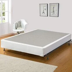 Fully Assembled Wood Traditional Box Spring/Foundation For Mattress, King Size, White -Best Furniture Store 41BpEBNeK8L. AC 1