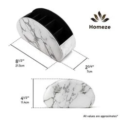 Homeze PU Leather Remote Control Holder And Caddy Organizer Stand For TV Remote And Table Top -Best Furniture Store 41C53OTm2AL