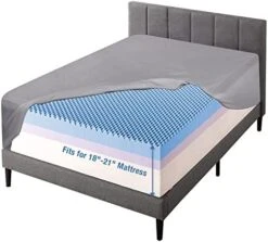 Queen Fitted Sheet Only,21 Inch Extra Deep Pocket White Bottom Bed Sheet, Soft Breathable,Stay In Place,for Pillow Top Mattress Thick Mattress -Best Furniture Store 41CdgZHGQYL. AC