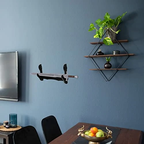 Cabilock Desktop Stand Desktop Stand Metal Hangers Flute Display Rack Swords Collection Stand Wall Mount Wooden Swords Holder Storage Holder Desktop Stand Metal Hangers Metal Hangers 6 Cabilock Desktop Stand Desktop Stand Metal Hangers Flute Display Rack Swords Collection Stand Wall Mount Wooden Swords Holder Storage Holder Desktop Stand Metal Hangers Metal Hangers - Image 6