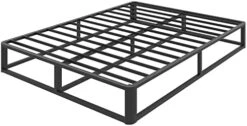 6 Inch Queen Bed Frame With Round Corner Edges, Low Profile Queen Metal Platform Bed Frame With Steel Slat Support, No Box Spring Needed/Easy Assembly/Noise Free Mattress Foundation -Best Furniture Store 41Dwz38kvvL. AC 1