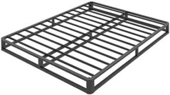 6 Inch Queen Bed Frame With Round Corner Edges, Low Profile Queen Metal Platform Bed Frame With Steel Slat Support, No Box Spring Needed/Easy Assembly/Noise Free Mattress Foundation -Best Furniture Store 41E25BiOR L. AC 1