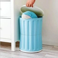 DOUBAO Plastic Storage Stool Multi-Function Overlay Storage Stool Fashion Creative Adult Stool Furniture (Color : D) 13 DOUBAO Plastic Storage Stool Multi-Function Overlay Storage Stool Fashion Creative Adult Stool Furniture (Color : D) -Best Furniture Store 41E61rdIOEL