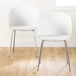 South Shore Flam Chair With Wooden Legs, 1, Pink And Wood -Best Furniture Store 41EHbtKBl1L. AC