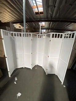 Mission Pine Wood Room Divider 3 To 10 White (4) -Best Furniture Store 41EI6SmTewL. AC