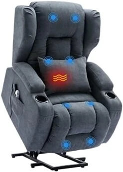 OBBOLLY Power Lift Recliner Chair For Elderly, Massage Chair Recliner With Heat, Linen Fabric Lazy Sofa Chairs With Cup Holders, USB, Side Pockets For Living Room 19 OBBOLLY Power Lift Recliner Chair For Elderly, Massage Chair Recliner With Heat, Linen Fabric Lazy Sofa Chairs With Cup Holders, USB, Side Pockets For Living Room -Best Furniture Store 41EcmasGLSL. AC