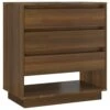 HURRISE Side Cabinet, Sideboard Sturdy Tabletop 1 Compartment For Home