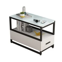 JYDQM Sofa Side Cabinet Sideboard Sideboard Table Coffee Table Small Mini Side Table Against The Wall Narrow Shelves (Color : OneColor, Size : 60 * 40CM)