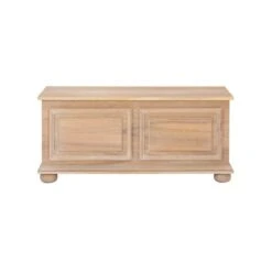 18" H Transitional Wood Cedar Chest In Natural Brown -Best Furniture Store 41GFGmyJeoL