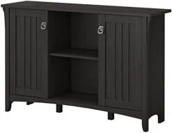 Bush Furniture Salinas Accent Storage Cabinet With Doors In Vintage Black -Best Furniture Store 41Ho4I4c1L. AC