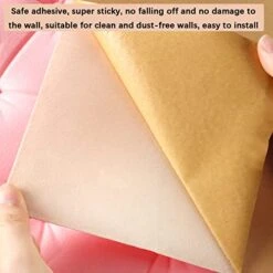 LXBAMKEA Kid's Anti-Collision Wall Stickers, Self-Adhesive Soft Bag 3D Wall Panels, Nursery Playroom Children's Bedroom 3D Wall Cushion, Background Waterproof Wall Pad (Color : Off White, Size : 10P 19 LXBAMKEA Kid's Anti-Collision Wall Stickers, Self-Adhesive Soft Bag 3D Wall Panels, Nursery Playroom Children's Bedroom 3D Wall Cushion, Background Waterproof Wall Pad (Color : Off White, Size : 10P -Best Furniture Store 41Hp0vF906L