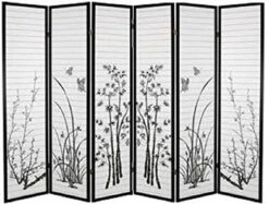 Select Bamboo, Flowers 3 To 8 Panel Room Divider (Bamboo, 4) -Best Furniture Store 41IO5JwXsL. AC