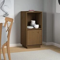 FIRBNUS Highboard Black 43.5"x13.8"x46.1" Kitchen Storage Cabinets Pantry Cabinets Kitchen Pantry Sideboard Cabinet Storage Furniture Wooden Storage Cabinet Tall Cabinet Solid Wood Pine 25 FIRBNUS Highboard Black 43.5"x13.8"x46.1" Kitchen Storage Cabinets Pantry Cabinets Kitchen Pantry Sideboard Cabinet Storage Furniture Wooden Storage Cabinet Tall Cabinet Solid Wood Pine -Best Furniture Store 41ITF1cMibL. AC