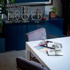 LINE+ARC ModTrays (Joshua Tree) Metal Stacking Decorative Trays For Coffee Table, Nesting, Geometric, Modern, Catchall For Vanity, Jewelry, Ottoman, Housewarming 15 LINE+ARC ModTrays (Joshua Tree) Metal Stacking Decorative Trays For Coffee Table, Nesting, Geometric, Modern, Catchall For Vanity, Jewelry, Ottoman, Housewarming -Best Furniture Store 41IfathbyML