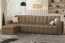 HONBAY Modular Sectional Sofa U Shaped Couch With Reversible Chaise Oversized Modular Sofa With Ottoman, Dark Grey -Best Furniture Store 41IyAItzseL. AC