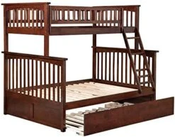 AFI, Columbia Ladder Bunk Bed, Twin Over Twin With Twin Size Trundle And Attachable USB Charger, Walnut 19 AFI, Columbia Ladder Bunk Bed, Twin Over Twin With Twin Size Trundle And Attachable USB Charger, Walnut -Best Furniture Store 41J2YdWXpbL. AC