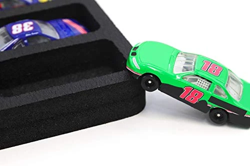 Polar Whale 4 Toy Car Drawer Organizers Washable For Home Bedroom Playroom Compatible With Hot Wheels And Matchbox Cars 10.9 X 11.6 X 1 Inches Black Foam 18 Compartments 1 Polar Whale 4 Toy Car Drawer Organizers Washable For Home Bedroom Playroom Compatible With Hot Wheels And Matchbox Cars 10.9 X 11.6 X 1 Inches Black Foam 18 Compartments