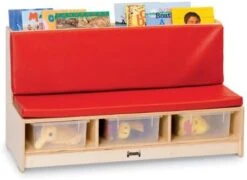 Jonti-Craft Literacy Couch, Blue -Best Furniture Store 41J9xGjwMfL. AC