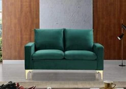 US Pride Furniture Contemporary Velvet Upholstered Loveseat Love Seats, Rose 11 US Pride Furniture Contemporary Velvet Upholstered Loveseat Love Seats, Rose -Best Furniture Store 41JYb7y8xL. AC