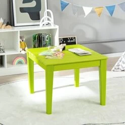 Costzon Kids Table, 25.5" X 25.5" Square Activity Play Table For Reading, Drawing, All-Weather & Heavy-Duty, Waterproof Table For Playroom, Nursery, Backyard, Indoor & Outdoor, Toddler Table (Red) 11 Costzon Kids Table, 25.5" X 25.5" Square Activity Play Table For Reading, Drawing, All-Weather & Heavy-Duty, Waterproof Table For Playroom, Nursery, Backyard, Indoor & Outdoor, Toddler Table (Red) -Best Furniture Store 41JYzuMpgXL. AC