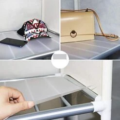 N/A Non Woven Textile Storage Box Wardrobe Storage Storage Device, Portable Wardrobe, Drying Rack, Foldable, Cloakroom, Bedroom, Study 11 N/A Non Woven Textile Storage Box Wardrobe Storage Storage Device, Portable Wardrobe, Drying Rack, Foldable, Cloakroom, Bedroom, Study -Best Furniture Store 41K0IRufLWL