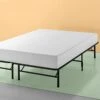 INUS 12 Inch Green Tea Memory Foam Mattress And Super Heavy Duty SmartBase Metal Mattress Foundation Set / Bed And Mattress Set / No Box Spring Needed / Mattress In A Box, Full