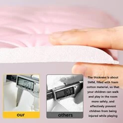 LXBAMKEA Kid's Anti-Collision Wall Stickers, Self-Adhesive Soft Bag 3D Wall Panels, Nursery Playroom Children's Bedroom 3D Wall Cushion, Background Waterproof Wall Pad (Color : Off White, Size : 10P 18 LXBAMKEA Kid's Anti-Collision Wall Stickers, Self-Adhesive Soft Bag 3D Wall Panels, Nursery Playroom Children's Bedroom 3D Wall Cushion, Background Waterproof Wall Pad (Color : Off White, Size : 10P -Best Furniture Store 41LJuBHjSbL