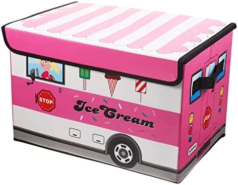 Cabilock Box Folding Storage Box School Bus Toy Organizer Girls Toy Chest Kids Toy Bin With Lids Toy Storage Bins With Lids Large Fabric Storage Bins Large Toy Storage Organizer Kids Case 6 Cabilock Box Folding Storage Box School Bus Toy Organizer Girls Toy Chest Kids Toy Bin With Lids Toy Storage Bins With Lids Large Fabric Storage Bins Large Toy Storage Organizer Kids Case - Image 6