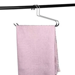 8 Pack Blanket Hangers Heavy Duty Black Vinyl Coated Nonslip - Great For Quilts, Comforters, Table Cloths, Towels, Sleeping Bags,Drapery And Bedspreads -Best Furniture Store 41MMQByEARL