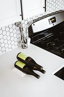 | A Table Top Wine Rack That’s Just Like Bookends For Wine For Up To 9 Bottles. (Sparkling White) 12 | A Table Top Wine Rack That’s Just Like Bookends For Wine For Up To 9 Bottles. (Sparkling White) -Best Furniture Store 41MSG5gd9rL
