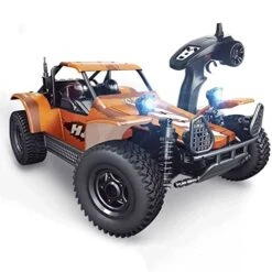 Wangch 1/12 Scale Climbing RC Truck With Big Feet, 35km/h 4WD High-Speed RC Car, 2.4G Wireless Remote Control Off-Road Vehicle, Toy Car With Lights, Birthday Gift For Children
