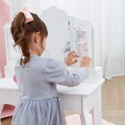 Fantasy Fields - Little Princess Anna Medium Play Vanity - White 10 Fantasy Fields - Little Princess Anna Medium Play Vanity - White -Best Furniture Store 41Mz36z5DaL