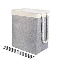 Sinnu Portable Laundry Storage Baskets Laundry Hamper With Detachable Brackets