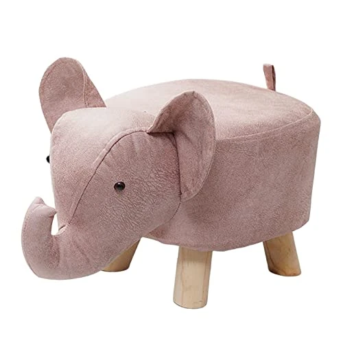 Bothyi Animal Footstool, Sofa Tea Stool, Shoes Changing, Multifunctional Wood Kids Stool, Elephant Bench For Living Rooms, Guest Rooms Bedroom, Pink 1 Bothyi Animal Footstool, Sofa Tea Stool, Shoes Changing, Multifunctional Wood Kids Stool, Elephant Bench For Living Rooms, Guest Rooms Bedroom, Pink