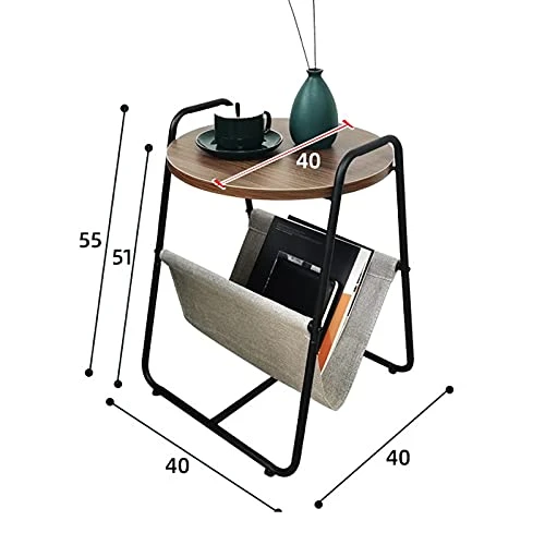 JYDQM Living Room Sofa Bedside Light Corner Tea Table Small House Rack Solid Wood Table 2 JYDQM Living Room Sofa Bedside Light Corner Tea Table Small House Rack Solid Wood Table - Image 2