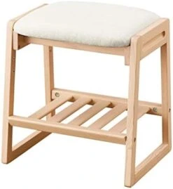 Koizumi Study Desk FLC-802MOGY Study Chair, Natural, W 19.1 X D 15.7 X H 20.5 Inches (48.5 X 40 X 52 Cm), Faris Stool MO, Gray -Best Furniture Store 41N9v05xFL. AC