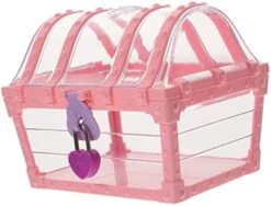 4pcs Treasure Chest Clothing Treasure Chest Props Treasure Chest Crystal Treasure Chest Toy Child Apparel Pink Plastic -Best Furniture Store 41NaSvXEIL. AC