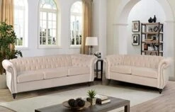 RARZOE 3 Pieces Of Living Room Furniture Sofa Sets, Modern Velvet Chesterfield Sofa&Chesterfield Club Chair&Chesterfield Loveseat Sofas Set With Nailhead Trim Scroll Arms For Living Room(Grey) 22 RARZOE 3 Pieces Of Living Room Furniture Sofa Sets, Modern Velvet Chesterfield Sofa&Chesterfield Club Chair&Chesterfield Loveseat Sofas Set With Nailhead Trim Scroll Arms For Living Room(Grey) -Best Furniture Store 41NjRGZDwTL. AC