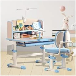 Kids Desk And Chair, Height Adjustable Children School Study Desk With 0-60° Tilt Desktop, Built-in Bookshelf, For 3-18 Year Old Kids Bedroom Furniture, Easy To Scrub Graffiti Painting Desktop ( Color 17 Kids Desk And Chair, Height Adjustable Children School Study Desk With 0-60° Tilt Desktop, Built-in Bookshelf, For 3-18 Year Old Kids Bedroom Furniture, Easy To Scrub Graffiti Painting Desktop ( Color -Best Furniture Store 41O2nDw2MwL. AC