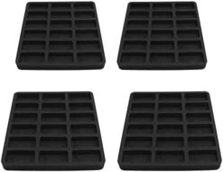 Polar Whale 4 Toy Car Drawer Organizers Washable For Home Bedroom Playroom Compatible With Hot Wheels And Matchbox Cars 10.9 X 11.6 X 1 Inches Black Foam 18 Compartments 12 Polar Whale 4 Toy Car Drawer Organizers Washable For Home Bedroom Playroom Compatible With Hot Wheels And Matchbox Cars 10.9 X 11.6 X 1 Inches Black Foam 18 Compartments -Best Furniture Store 41OZsuhHWL. AC